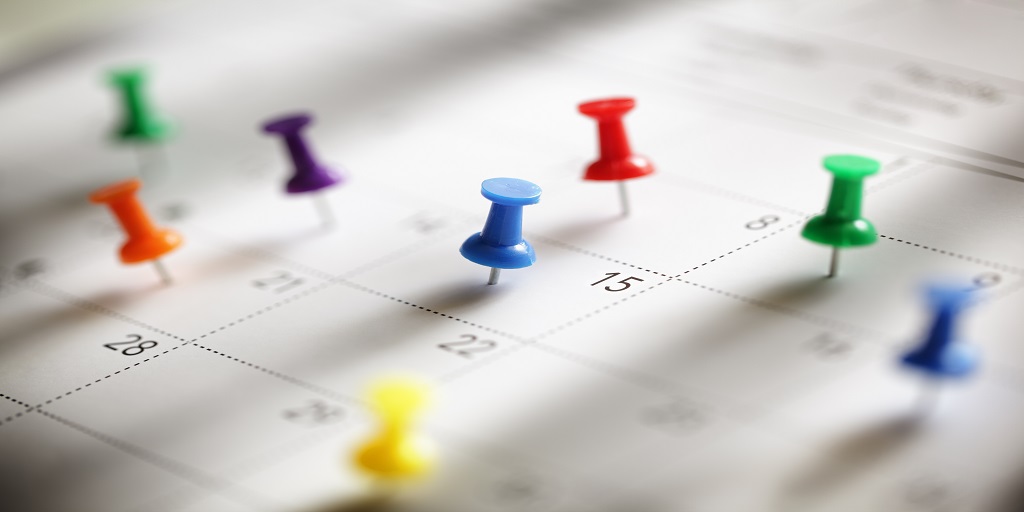 Featured Image of calendar page with tacks